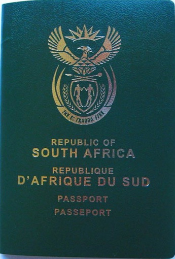 South African passport
